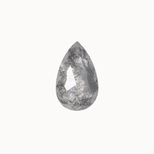 Salt and Pepper Diamonds - Pear
