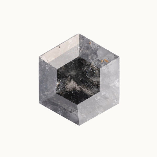 Salt and Pepper Diamonds - Hexagon