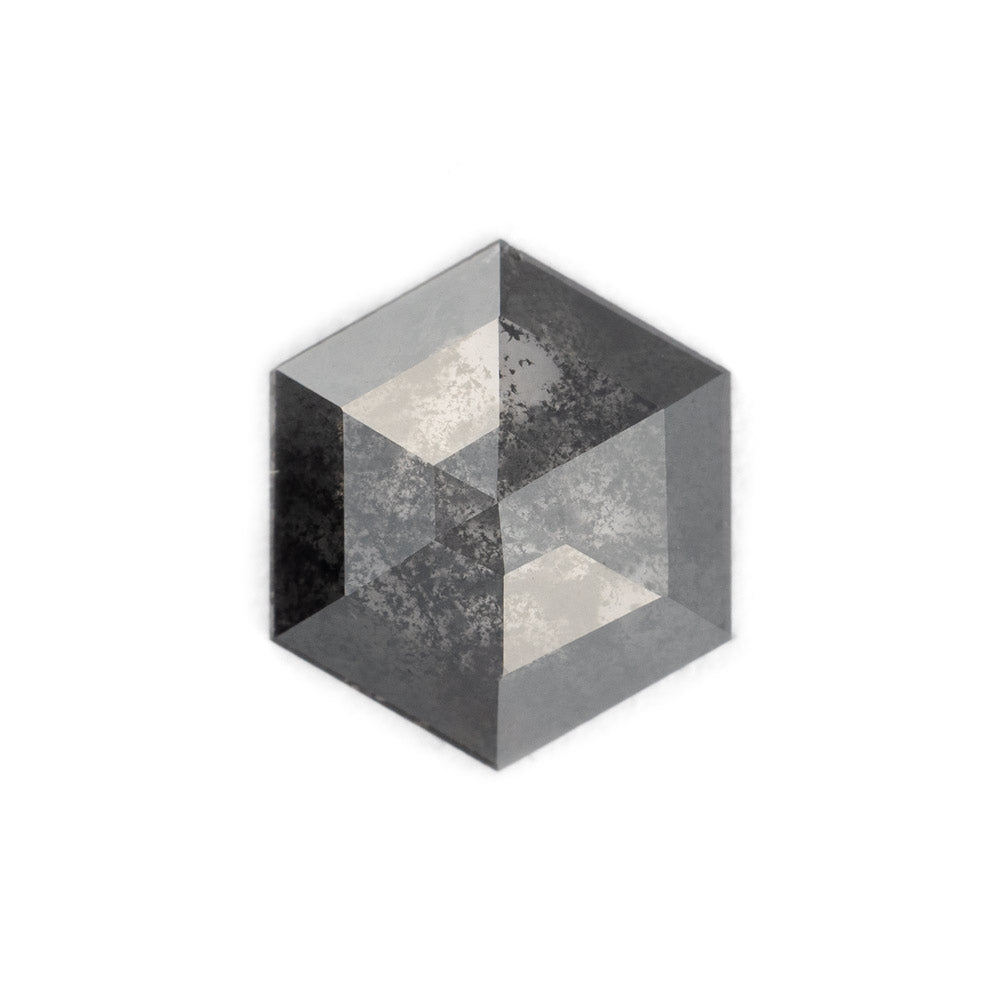 Alexis Russell Loose Stones - Engagement Black Diamonds - Hexagon