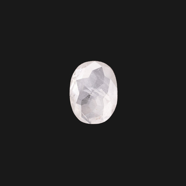 Icy White Diamonds - Oval