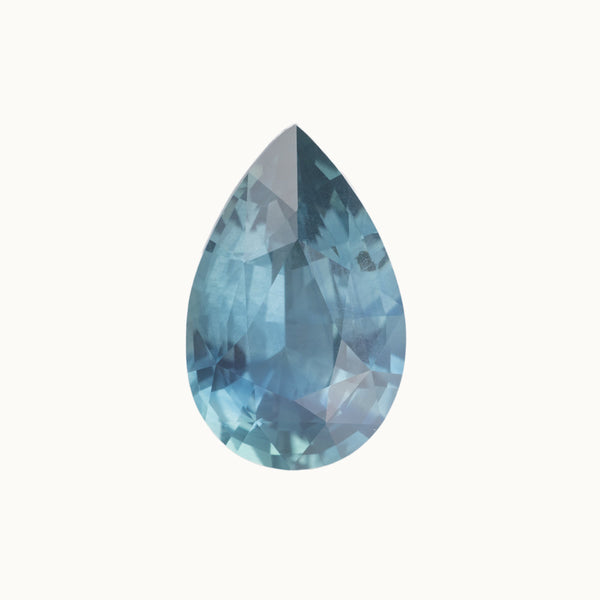 Blue Sapphires - Pear