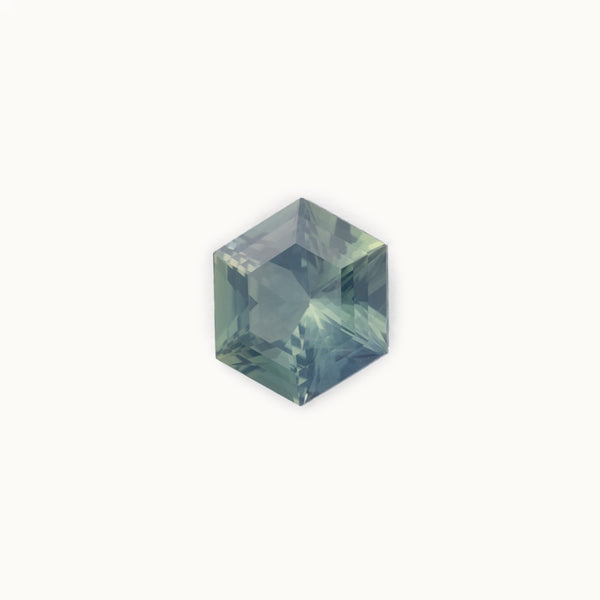 Blue Sapphires - Hexagon