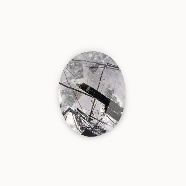Tourmaline In Quartz - Oval