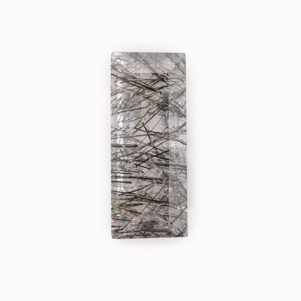 Tourmaline In Quartz - Emerald Cut