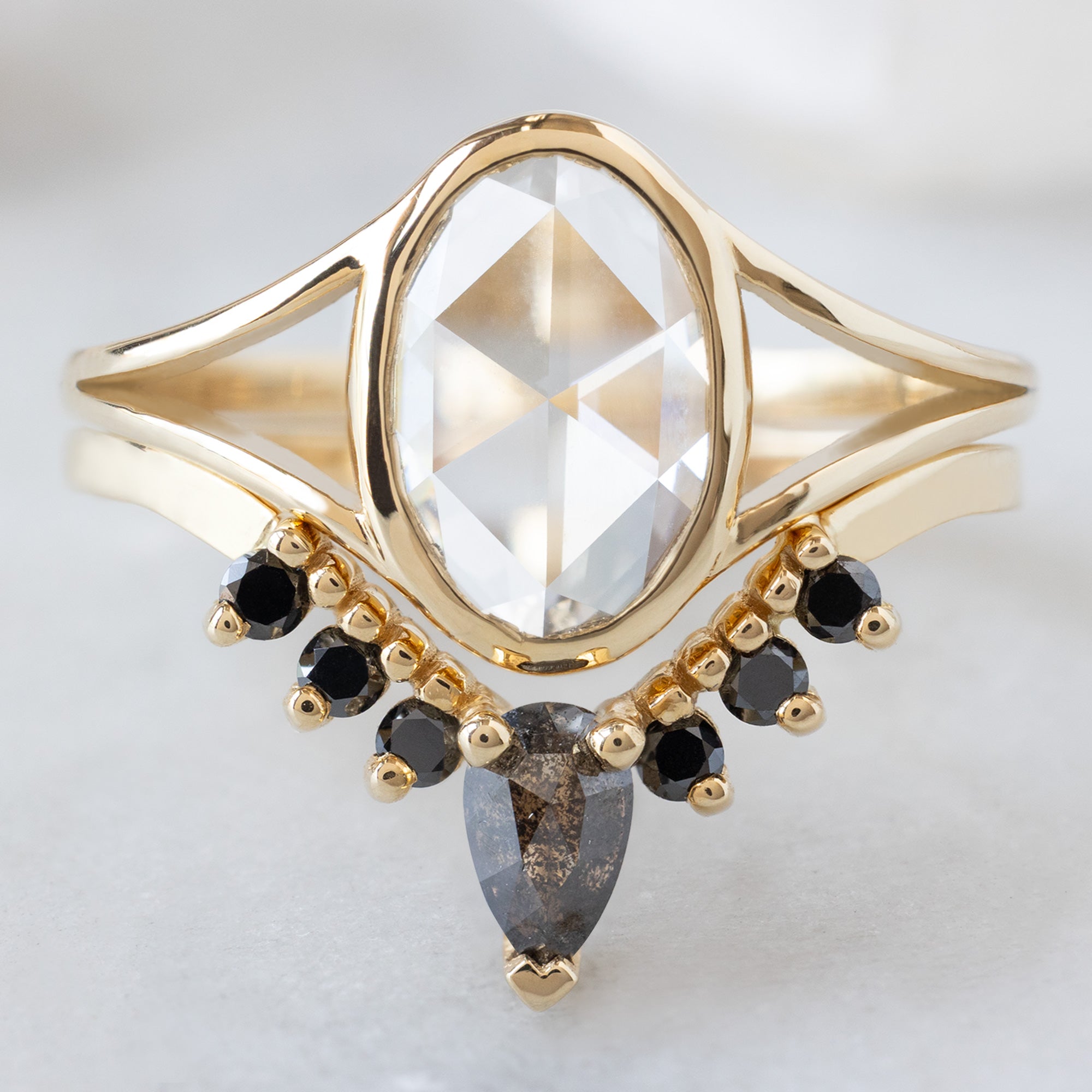 Alexis Russell  Engagement Rings The Magnolia Ring | Build Your Own Oval White Diamond Engagement Ring