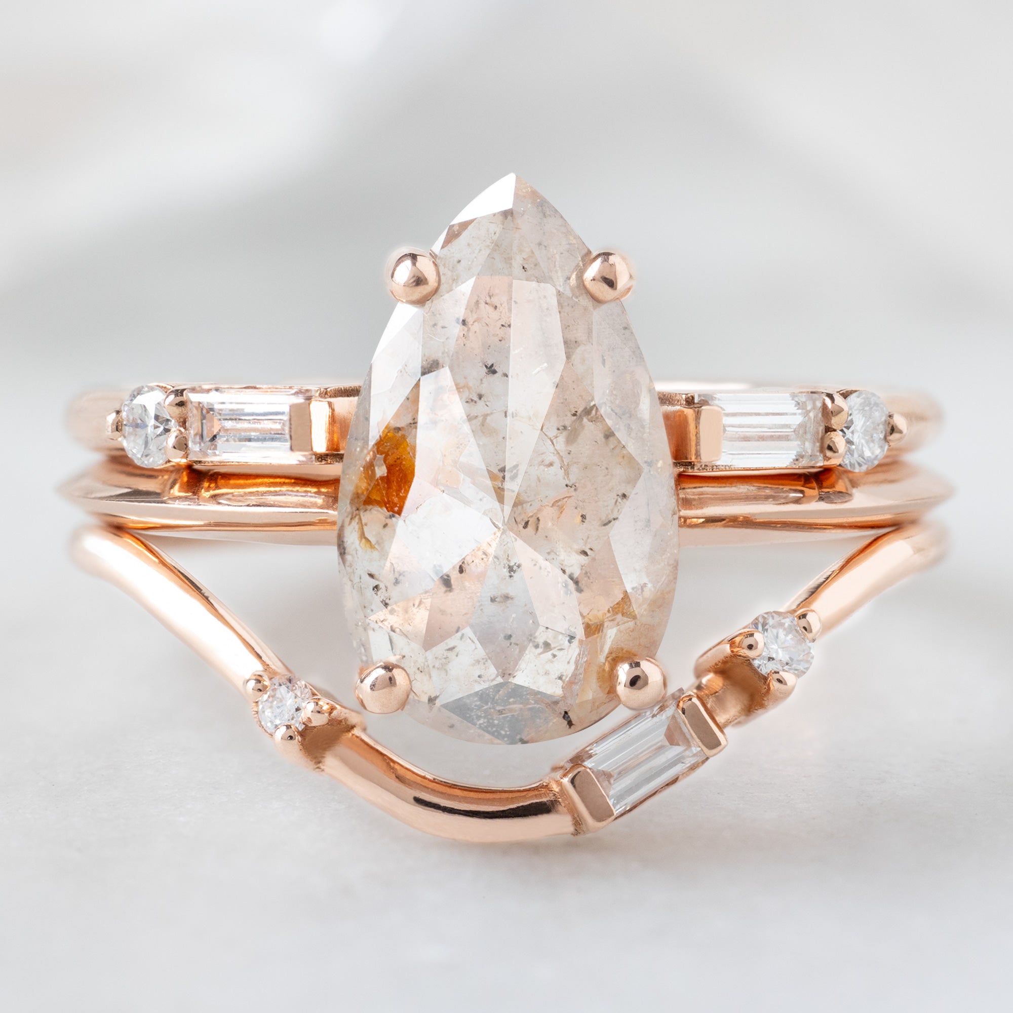 buy:the-luxe-open-cuff-white-baguette-diamond-stacking-band-yellow-rose-or-white-gold,the-bryn-ring-1-76ct-pear-pink-diamond-in-14k-rose-gold-2,asymmetrical-baguette-diamond-arc-stacking-band-in-14k-yellow-gold