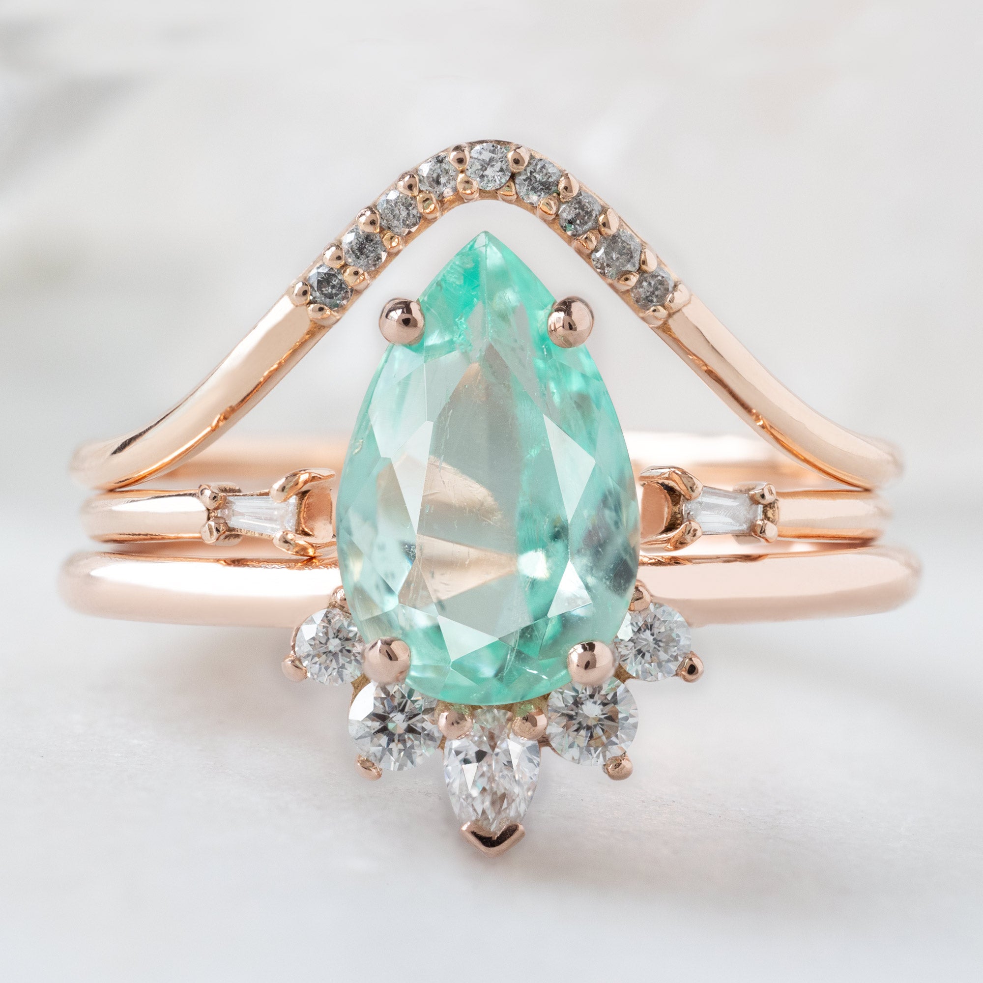 buy:salt-and-pepper-diamond-pave-peak-stacking-band-14k-or-18k-yellow-gold,open-cuff-baguette-white-diamond-stacking-band-14k-or-18k-yellow-gold,the-aster-ring-1-54ct-pear-emerald-in-14k-rose-gold