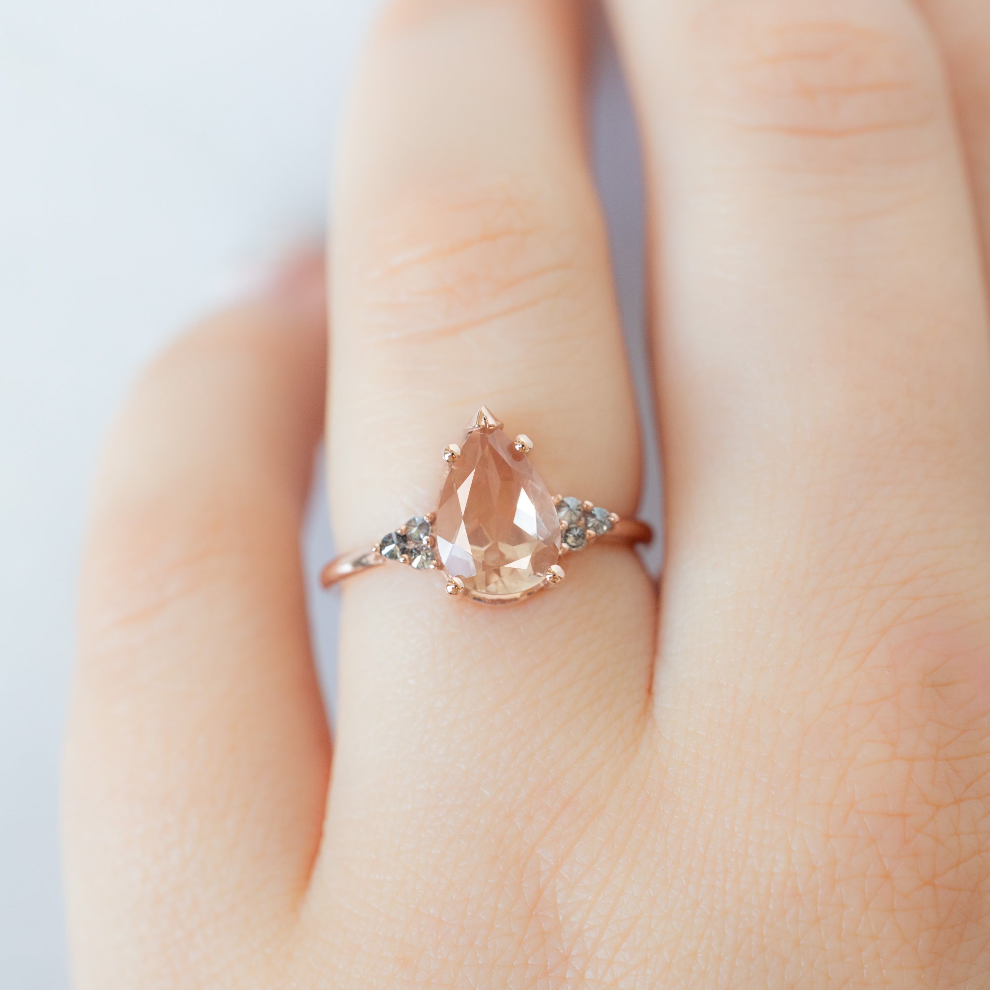 Alexis Russell  Engagement Rings The Ivy Ring | Build Your Own Pear Sunstone Engagement Ring