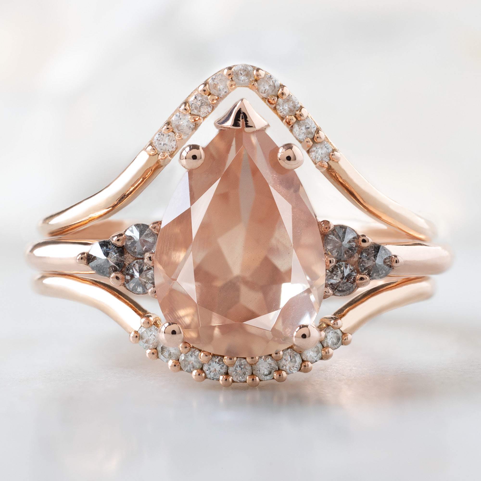 Alexis Russell  Engagement Rings The Ivy Ring | Build Your Own Pear Sunstone Engagement Ring