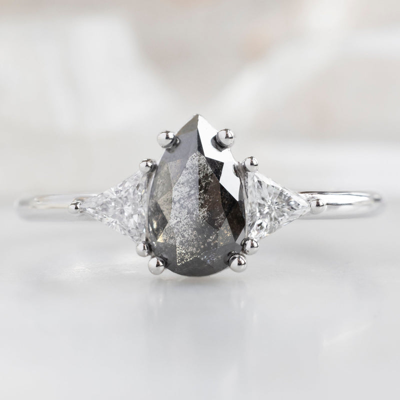 Custom black diamond engagement rings store