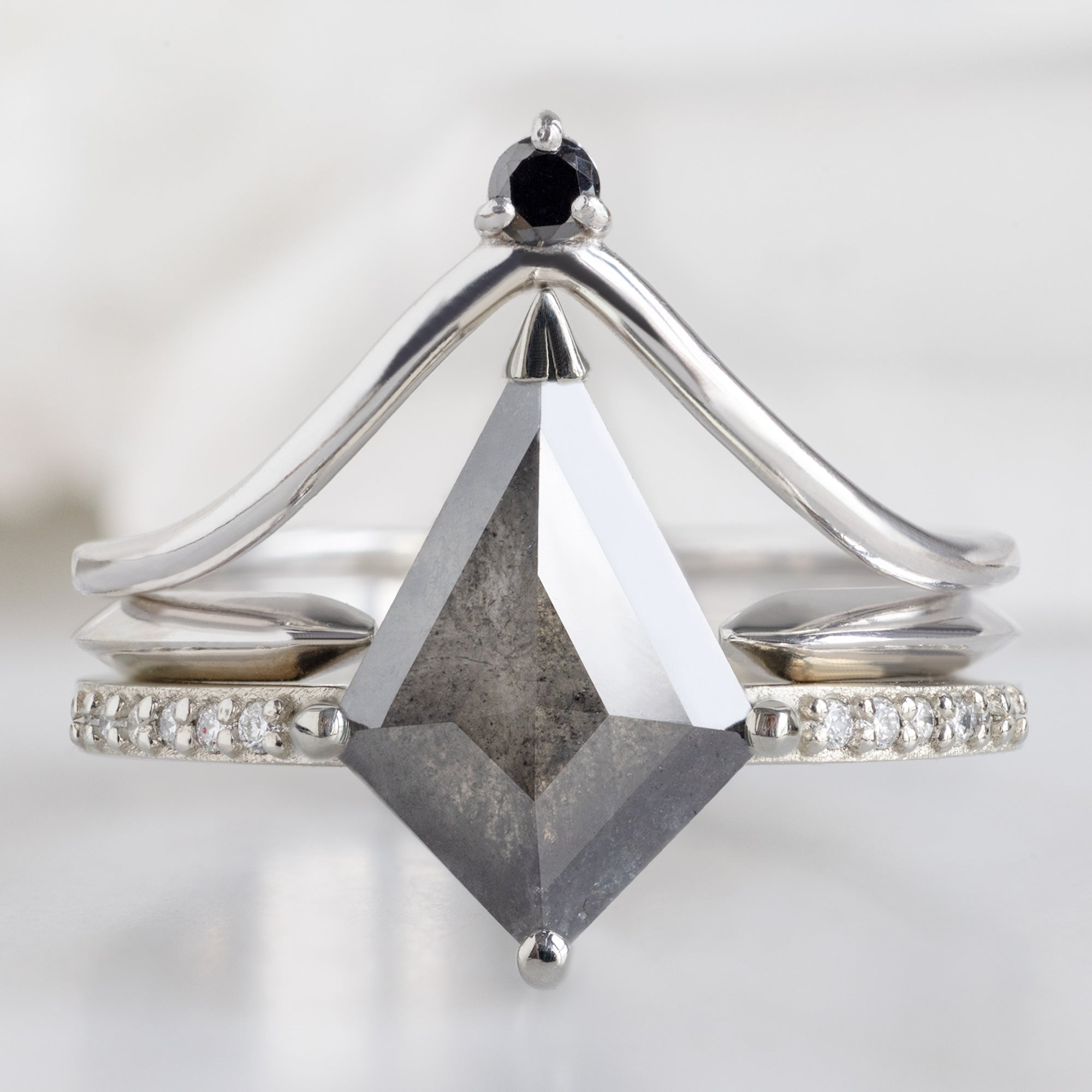 buy:black-diamond-crown-stacking-band-14k-or-18k-rose-gold,the-willow-ring-1-71ct-kite-black-diamond-in-14k-white-gold,gold-open-cuff-knife-edge-stacking-band-14k-yellow-gold