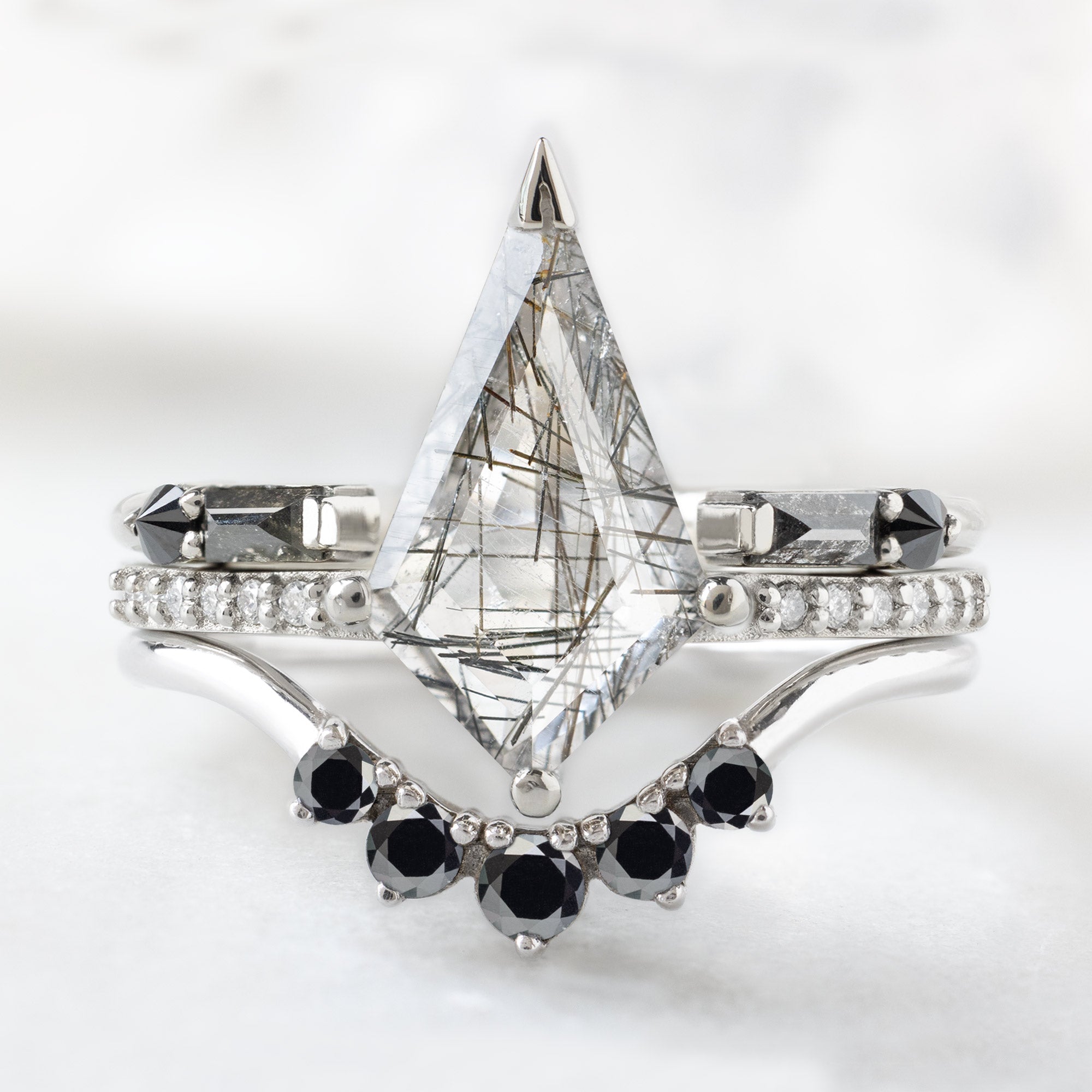 Alexis Russell  Engagement Rings The Willow Ring | Build Your Own Kite Tourmaline in Quartz Engagement Ring