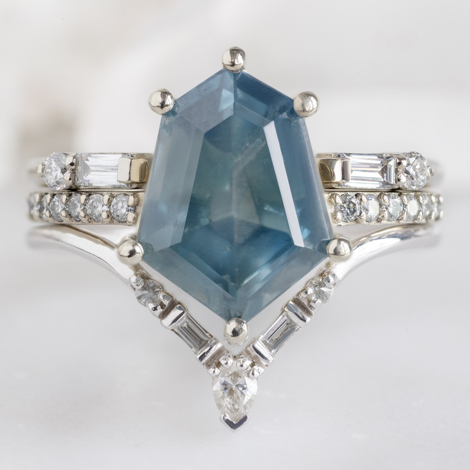 buy:the-luxe-open-cuff-white-baguette-diamond-stacking-band-yellow-rose-or-white-gold,the-willow-ring-3-98ct-geometric-sapphire-in-18k-white-gold,white-diamond-tiara-stacking-band-14k-or-18k-yellow-gold