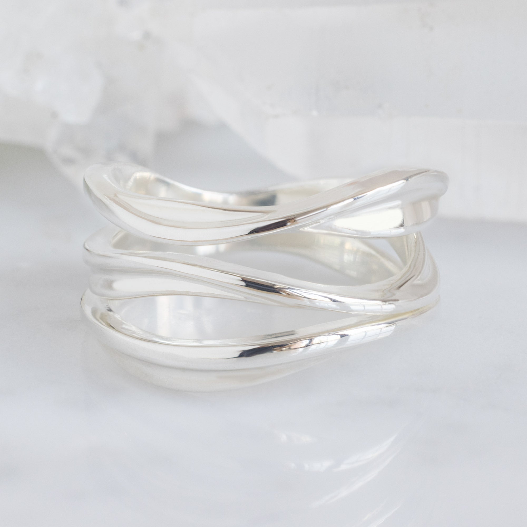 Alexis Russell  Rings Multi Strand Stacking Ring | Sterling Silver