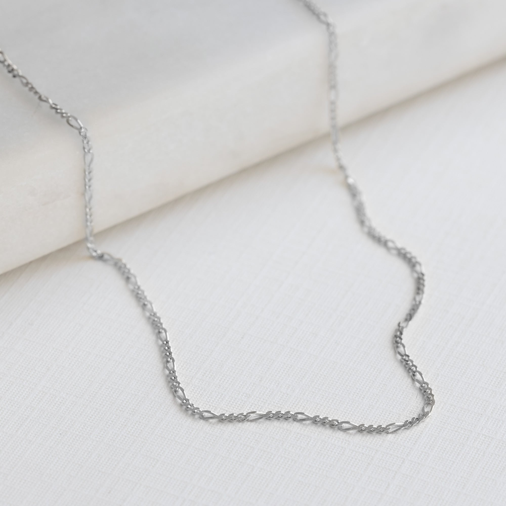 The Figaro Chain Necklace | Yellow, Rose or White Gold