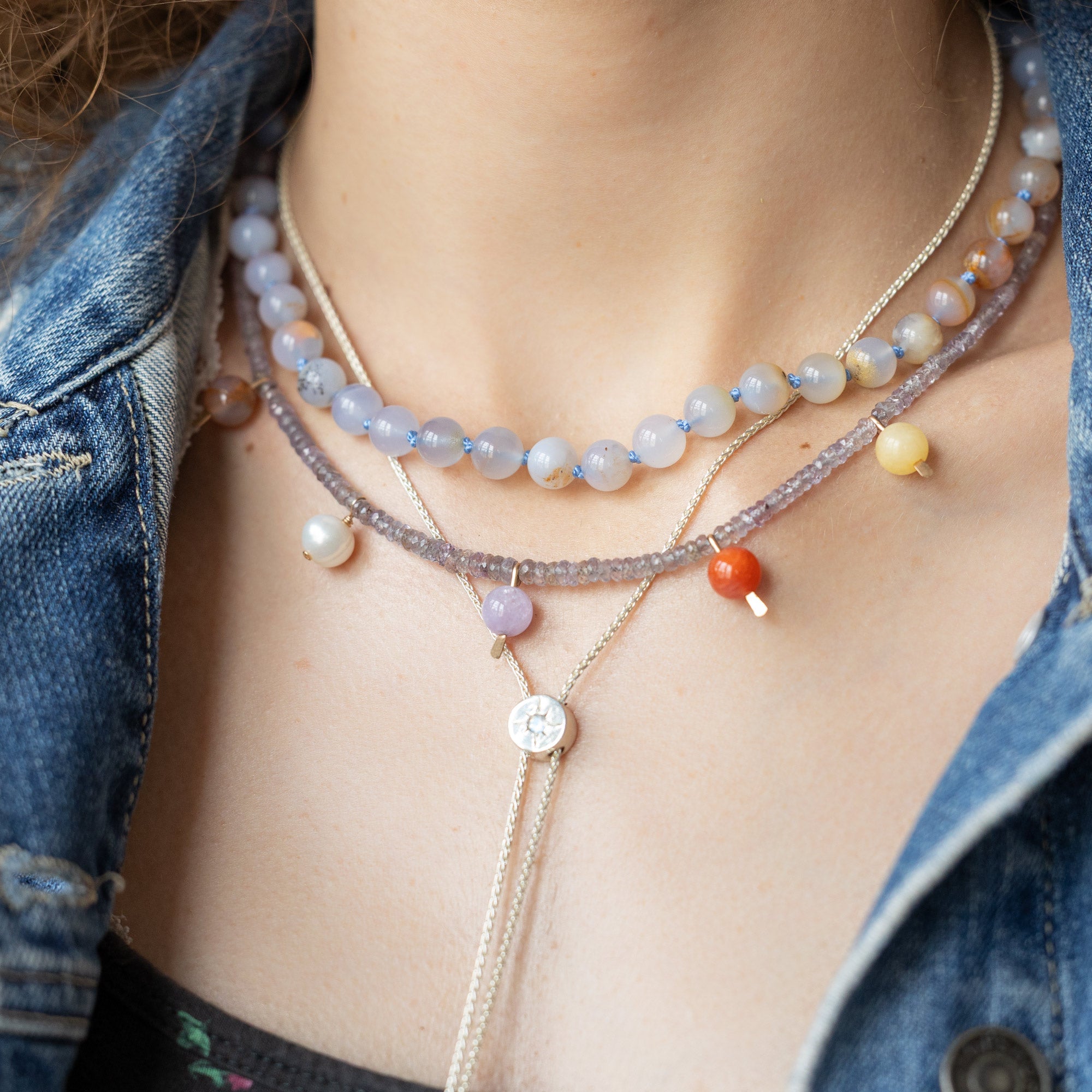 buy:beach-day-beaded-chalcedony-necklace,the-birthstone-bolo-lariat-sterling-silver,lavender-sapphire-gumball-beaded-necklace-yellow-gold