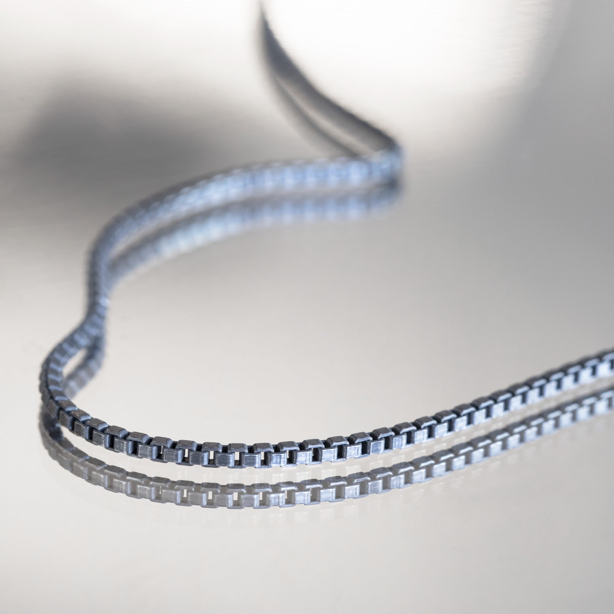 The Men's Box Chain Necklace | Sterling Silver – Alexis Russell The Men's Box Chain Necklace | Sterling Silver – Alexis Russell