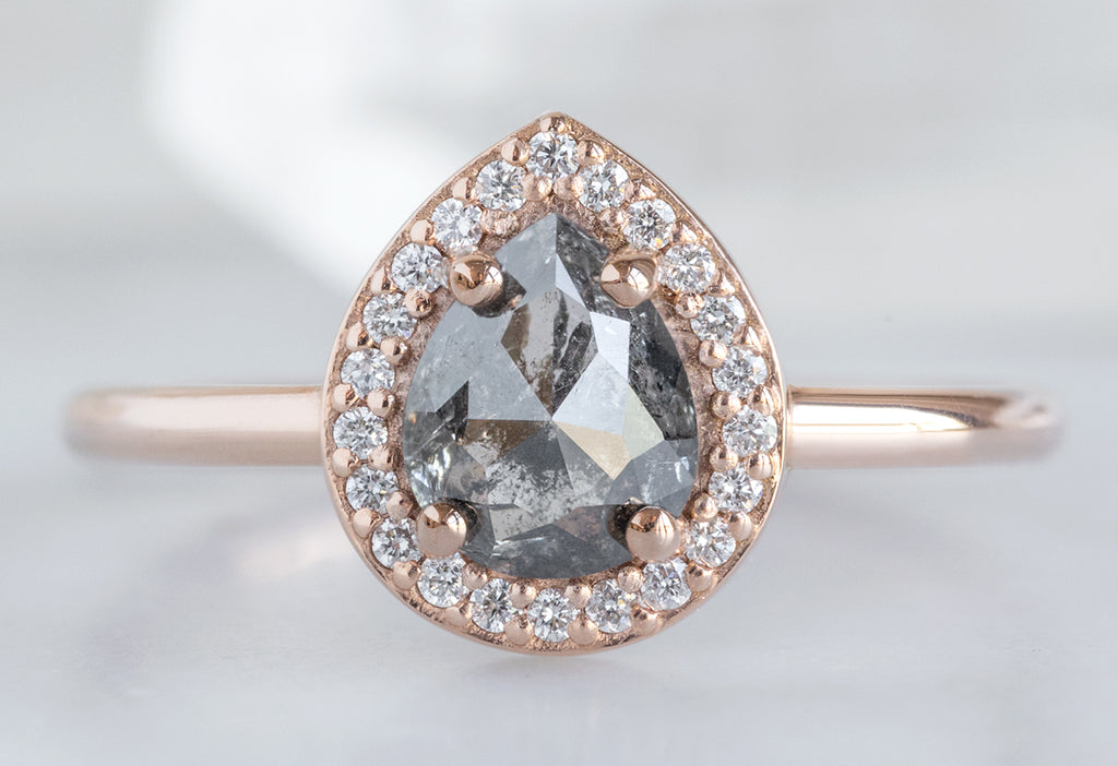 Salt and Pepper Diamond Engagement Rings | Alternative Engagement Rings ...