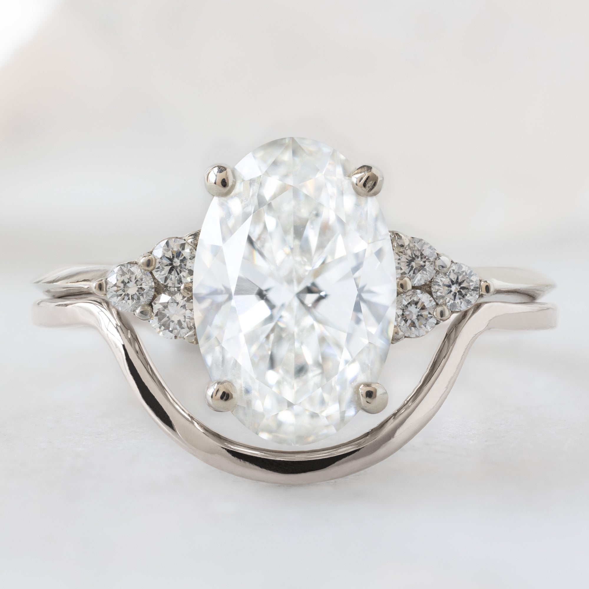 The Gold Arc Stacking Band | Yellow, Rose or White Gold