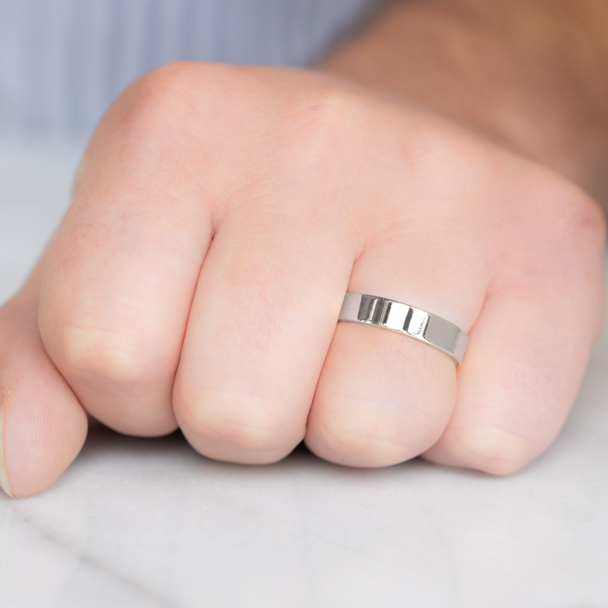 The Classic Gold Wedding Band | Yellow, Rose or White Gold