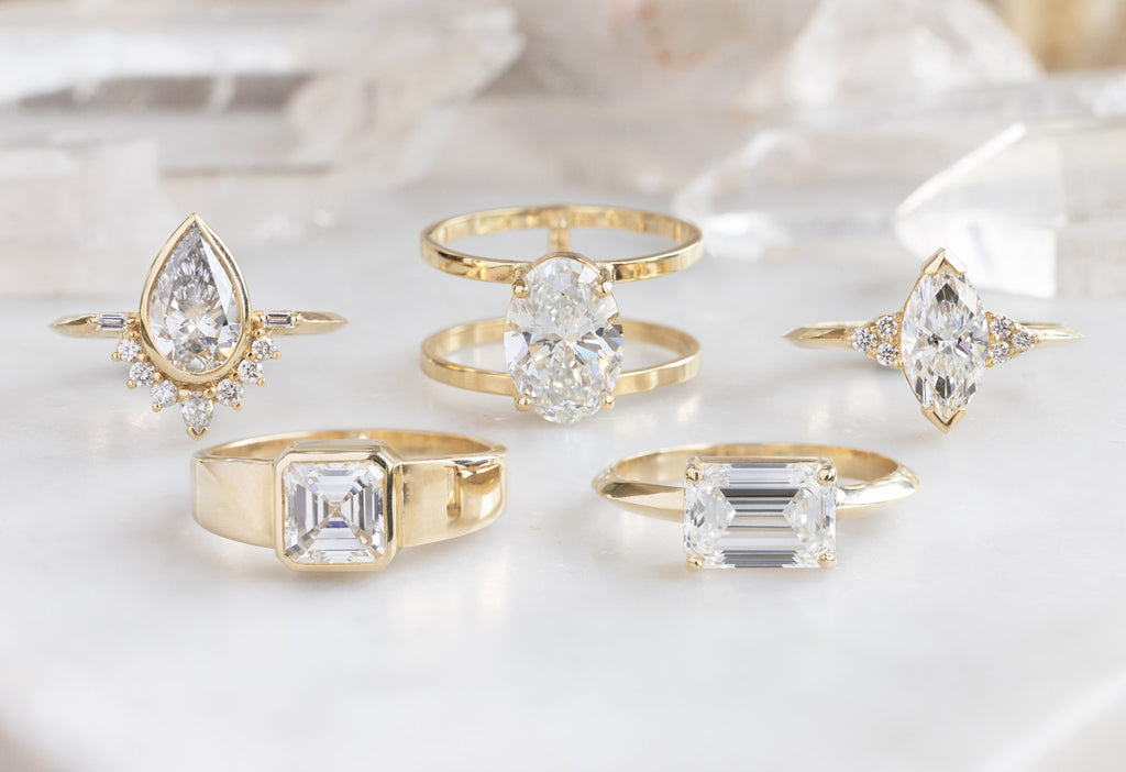 Design Your Own Custom Lab Grown Diamond Engagement Ring