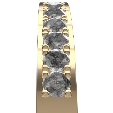 Alexis Russell Custom Ring | Band Band:  S&P Pavé