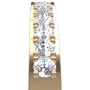 Alexis Russell Custom Ring | Band Band:  WD Pavé