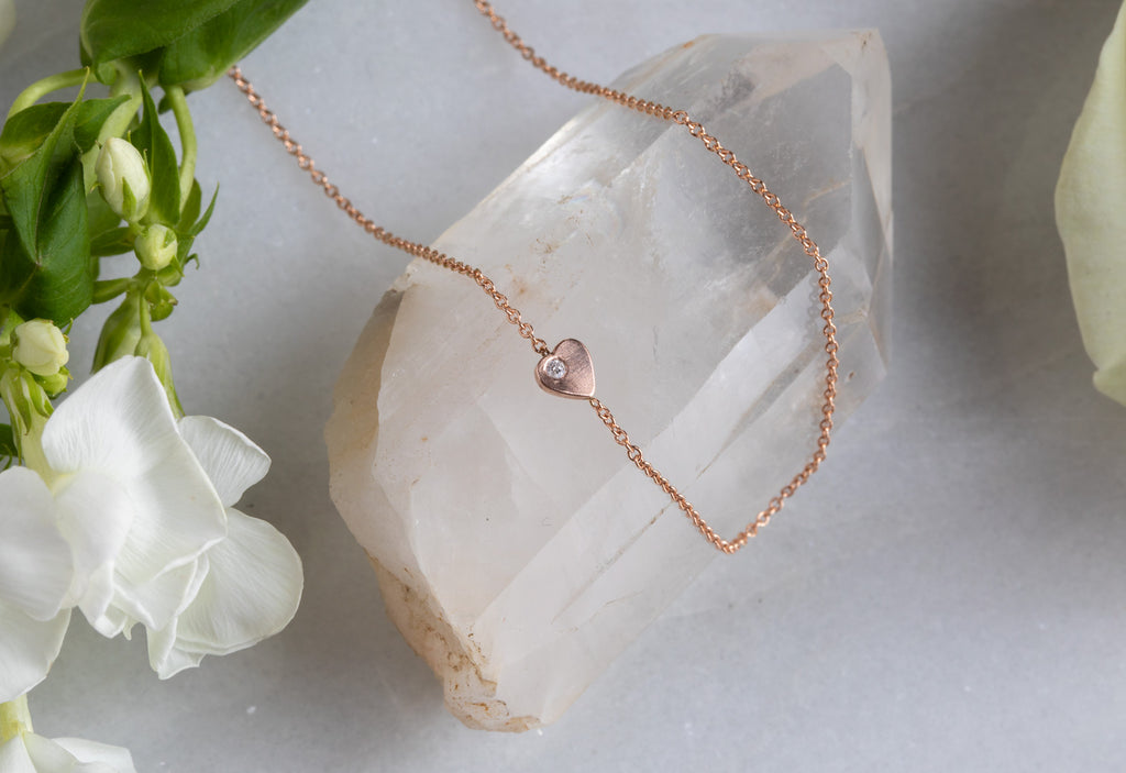 Sweetheart Diamond Necklace