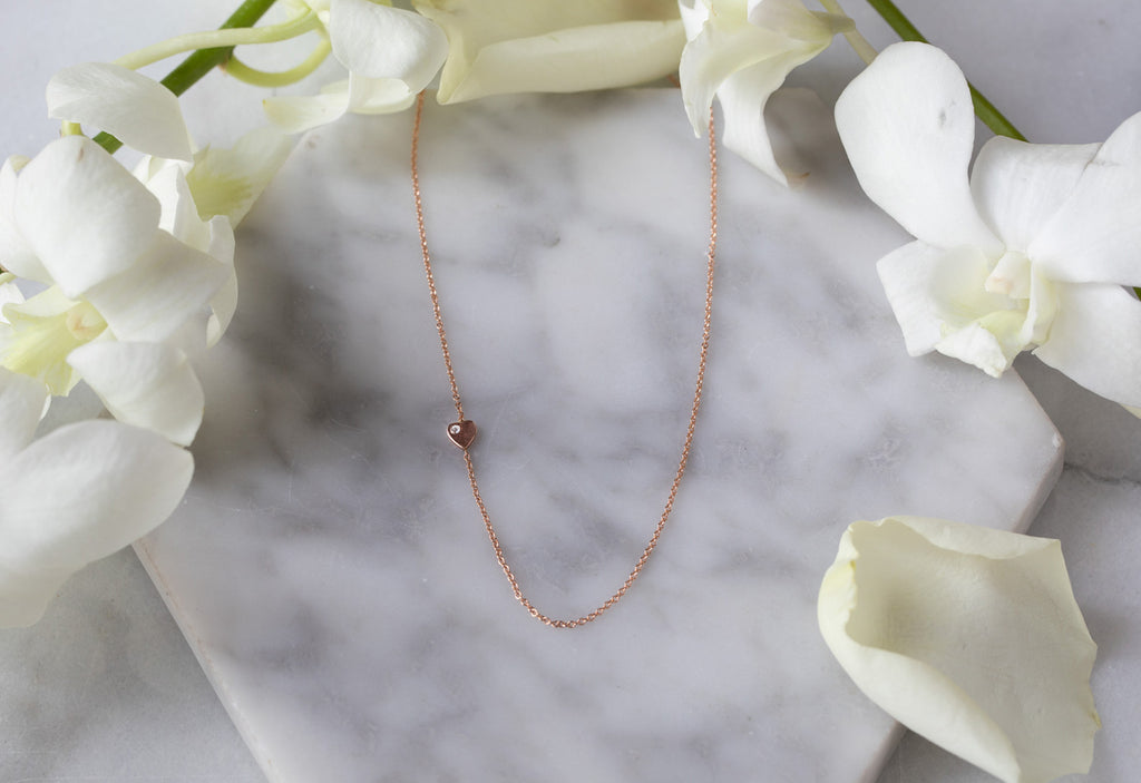 Sweetheart Diamond Necklace