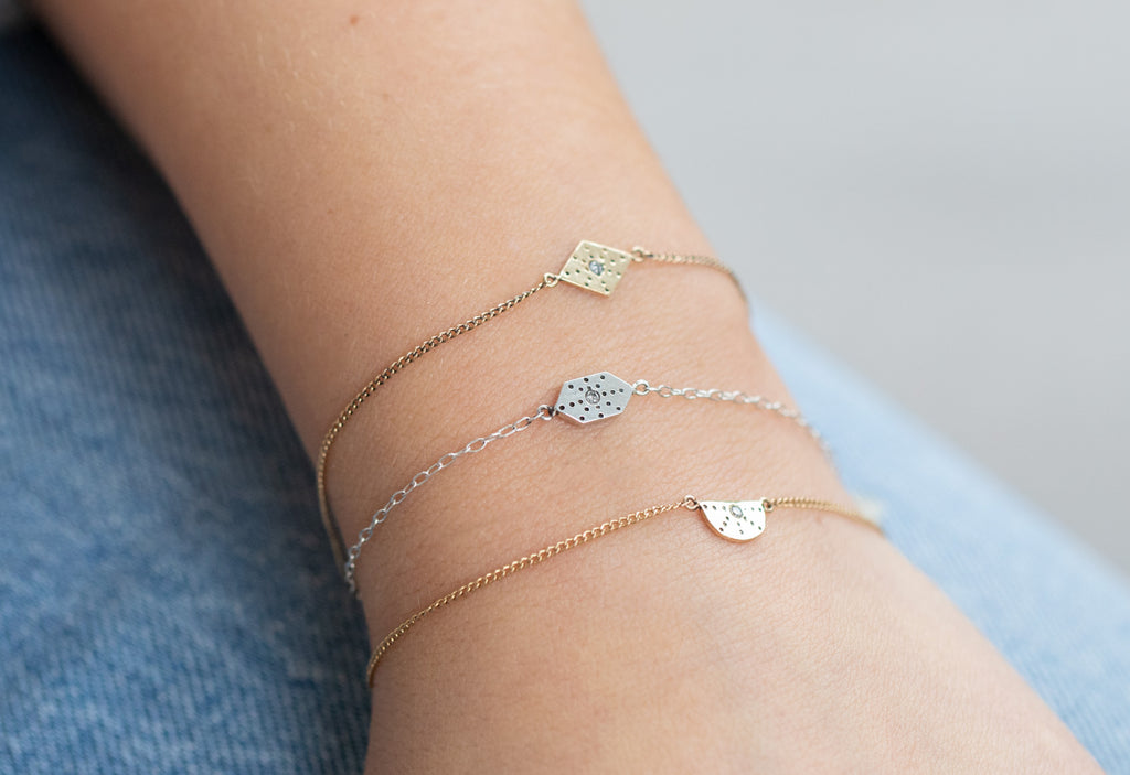 Hexagon Stardust Bracelet