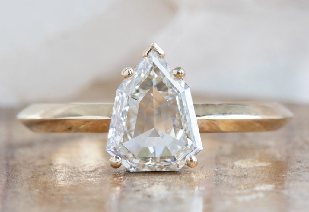 Design Your Own Custom Natural White Diamond Ring