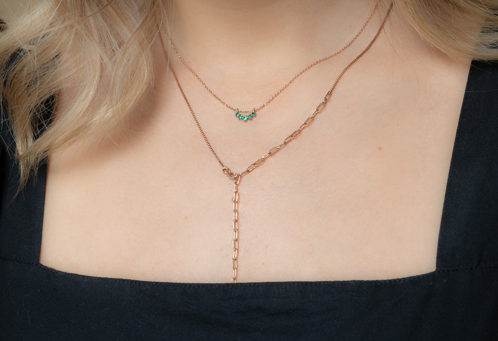 Custom Gemstone Sunburst Necklace