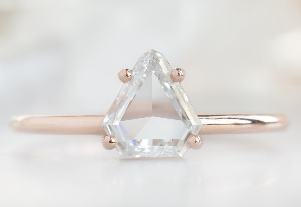 The Bryn Ring with a Geometric White Diamond