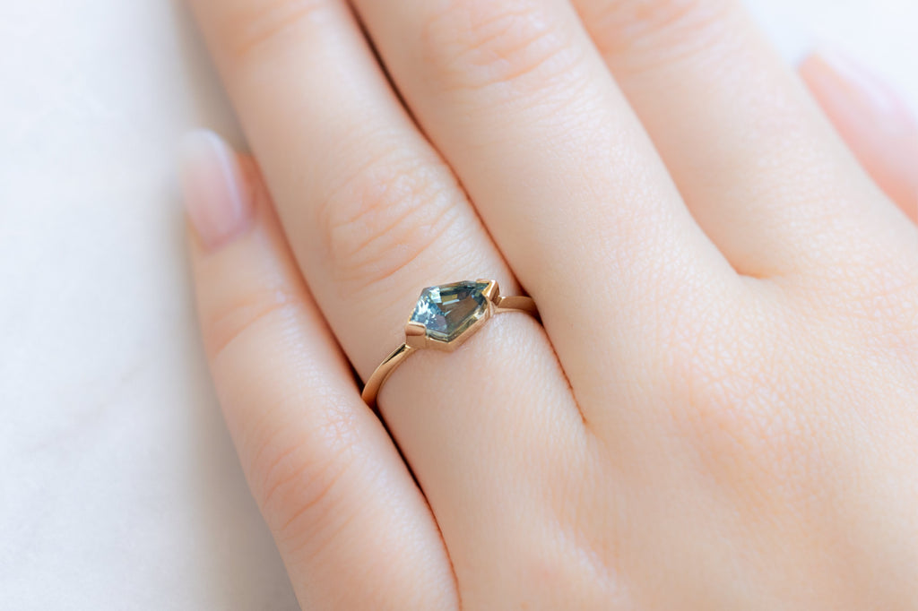 The Sage Ring with a Geometric Sapphire