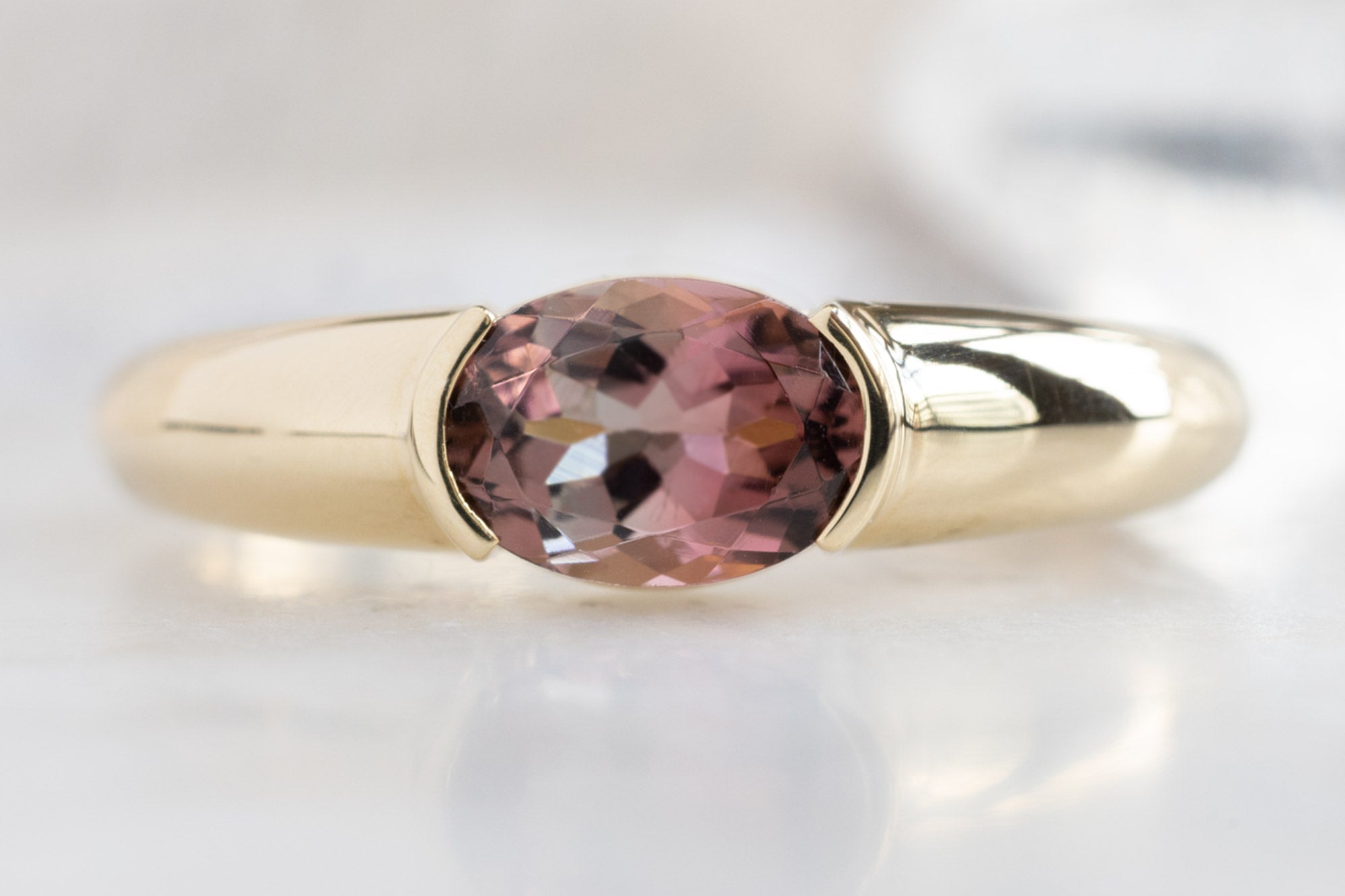 Tourmaline cheap stone ring