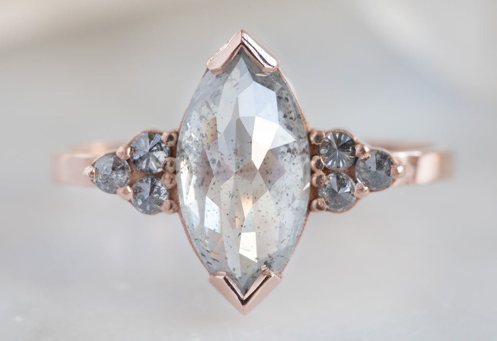 The Ivy Ring with a Marquise Icy White Diamond