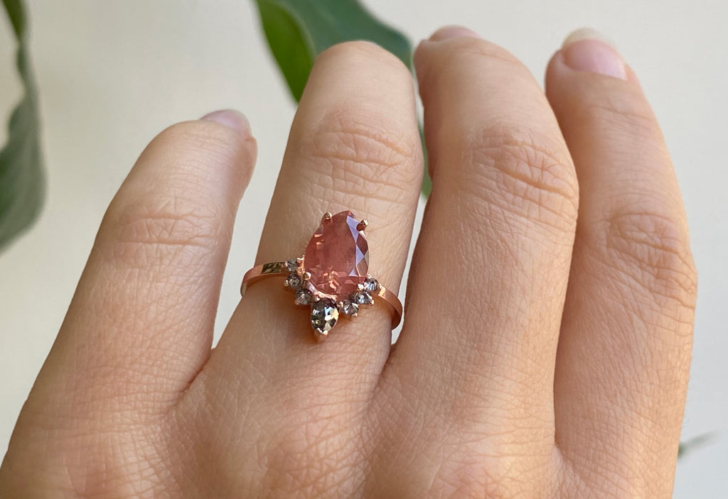 Design Your Own Custom Sunstone Engagement Ring
