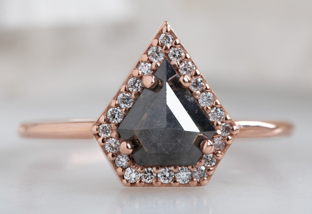 Design Your Own Custom Natural Geometric Diamond Ring